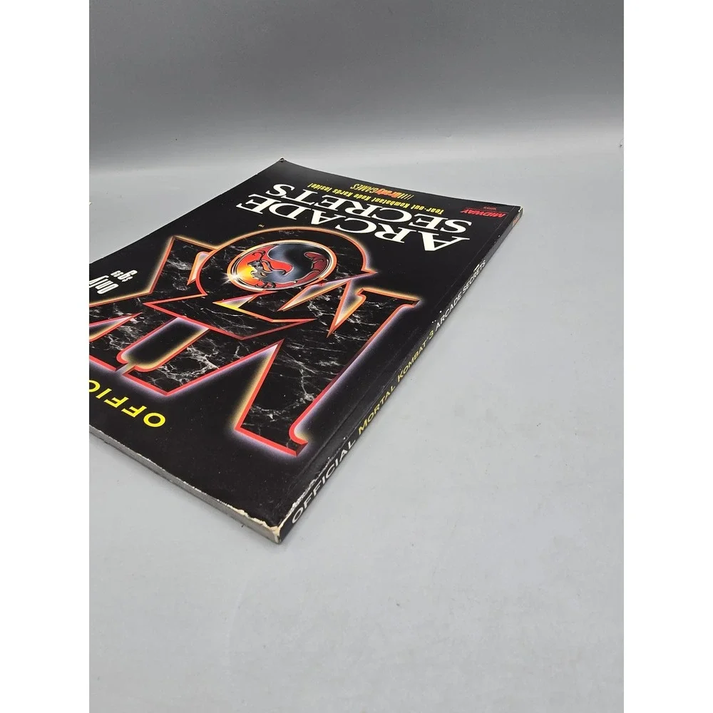 Mortal Kombat 3 Arcade Secrets Strategy Guide BradyGames MK3 1995 Midway Vintage